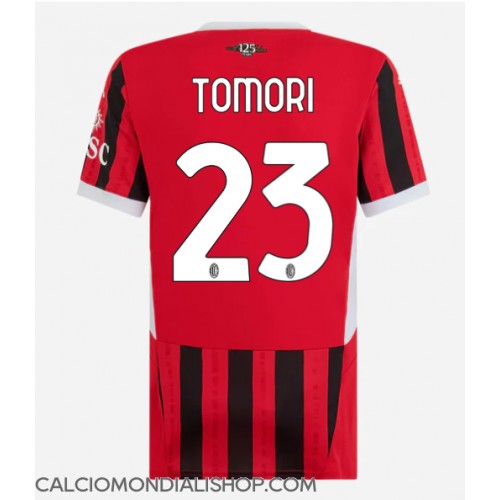 Maglie da calcio AC Milan Fikayo Tomori #23 Prima Maglia Femminile 2024-25 Manica Corta